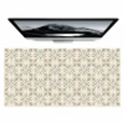 Tegel - Motief - Beige Muismat XXL klein 681 -zzz3d