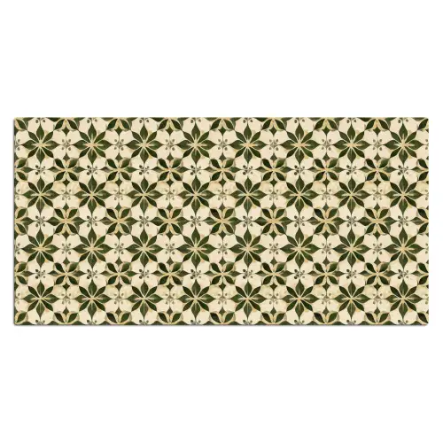 Tegel - Dessin - Groen Muismat XXL klein 681 -3d_leeg