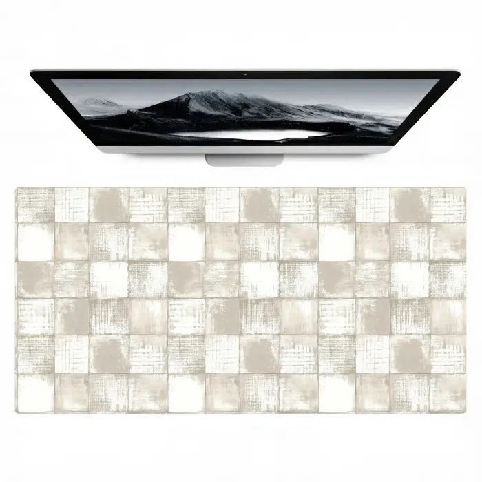 Tegel - Patroon - Verweerd Muismat XXL klein 681 -zzz3d