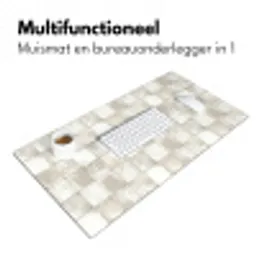 Tegel - Patroon - Verweerd Muismat XXL klein 681 -sfeer4