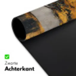 Boom - Bladeren - Goud - Abstract Muismat XXL klein -sfeer2