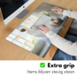 Vaas - Eieren - Bloemen Muismat XXL klein -sfeer3