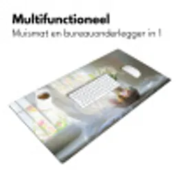 Vaas - Eieren - Bloemen Muismat XXL klein -sfeer4