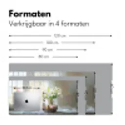 Vaas - Eieren - Bloemen Muismat XXL klein -sfeer5