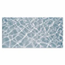 Water - Reflectie - Zonlicht Muismat XXL klein -3d_leeg