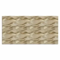 Golven - Patroon - Goud Muismat XXL klein 681 -3d_leeg