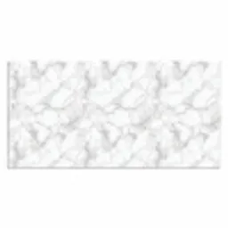 Wit - Marmer - Grijs Muismat XXL klein 681 -3d_leeg