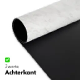 Wit - Marmer - Grijze aders Muismat XXL klein 681 -sfeer2