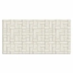 Vlechtwerk - Banen - Beige Muismat XXL klein 681 -3d_leeg