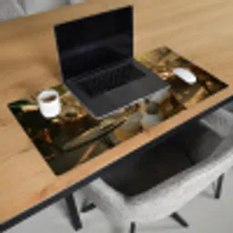 Wijn - Rood - Terras - Koffie Muismat XXL klein -sfeer1