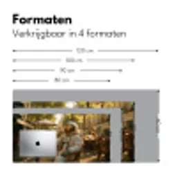 Wijn - Rood - Terras - Koffie Muismat XXL klein -sfeer5