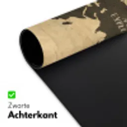 Wereldkaart - Explore - Vintage Muismat XXL klein -sfeer2