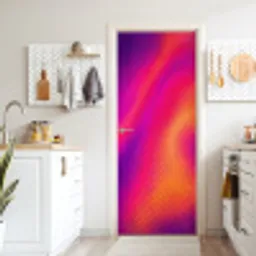 Abstract - Patroon - Kleurverloop deurposter klein -sfeer5
