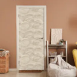 Bogen - Patroon - Beige deurposter klein 289 -sfeer1