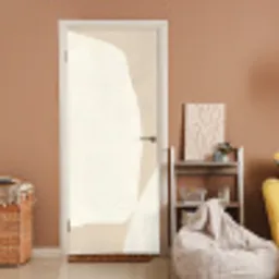Beige - Abstract - Modern deurposter klein -sfeer1