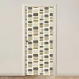 Blokken - Vintage - Grijs deurposter klein 289 -3d_beige