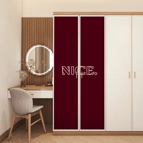 Bordeaux - Nice - minimalistisch deurposter klein -sfeer3