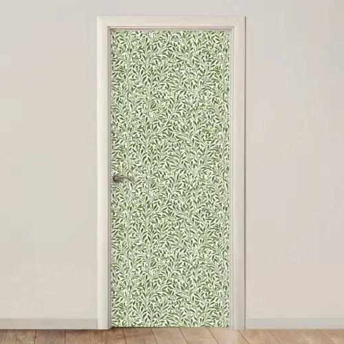 Botanisch - Takken - Groen deurposter klein 289 -3d_beige