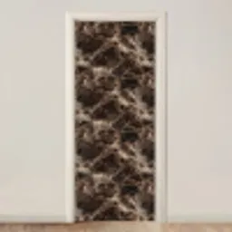 Bruin - Goud - Marmer deurposter klein 289 -3d_beige