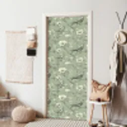 Klassiek - Botanisch - Groen deurposter klein 289 -sfeer6