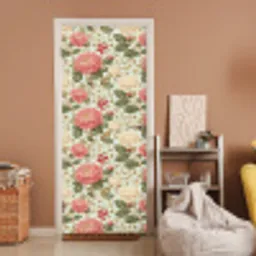 Klassiek - Botanisch - Veelkleurig deurposter klein 289 -sfeer1