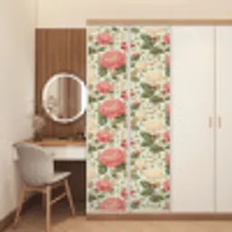 Klassiek - Botanisch - Veelkleurig deurposter klein 289 -sfeer3