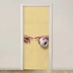 Klassiek - Kunst - Humor deurposter klein -3d_beige