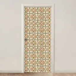 Siertegel - Patroon - Bruin deurposter klein 289 -3d_beige