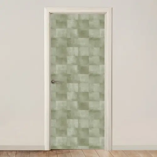 Vlakken - Rustiek - Groen deurposter klein 289 -3d_beige