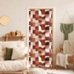 Geometrie - Modern - Retro deurposter klein 289 -sfeer2