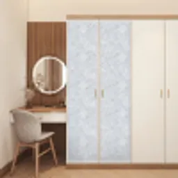 Grijs - Terrazzo-effect - Beton deurposter klein 289 -sfeer3