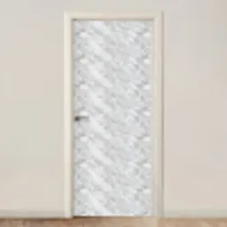 Grijs - Wit - Marmer deurposter klein 289 -3d_beige