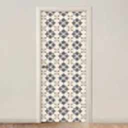Bladvorm - Klassiek - Kleurrijk deurposter klein 289 -3d_beige