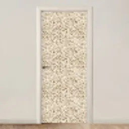 Luipaard - Klassiek - Beige deurposter klein 289 -3d_beige