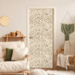 Luipaard - Klassiek - Beige deurposter klein 289 -sfeer2