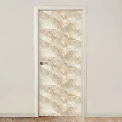 Lichtbeige - Onyx - Subtiel deurposter klein 289 -3d_beige