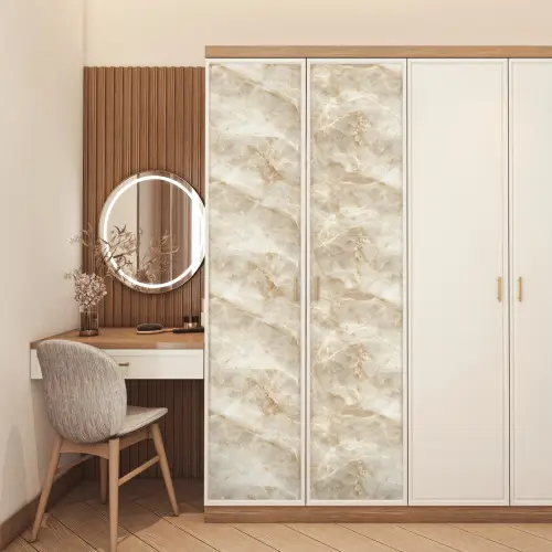 Lichtbeige - Onyx - Subtiel deurposter klein 289 -sfeer3