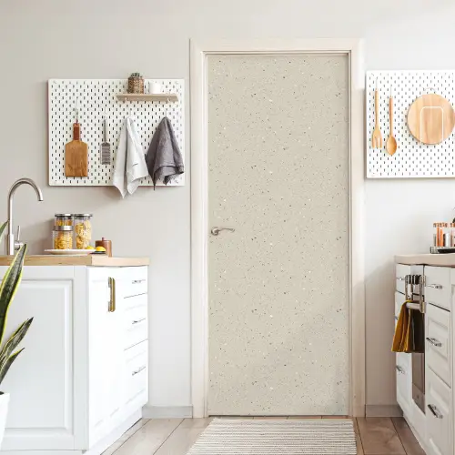 Lichtbeige - Terrazzo - Grijs deurposter klein 289 -sfeer5