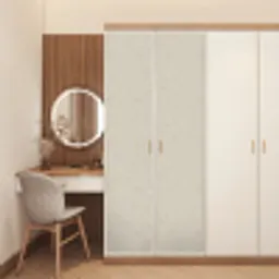 Lichtbeige - Terrazzo - Grijs deurposter klein 289 -sfeer3
