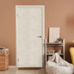 Linnen - Textuur - Beige deurposter klein 289 -sfeer1
