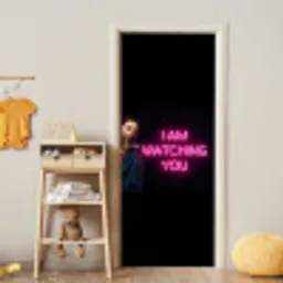 Man - Tekst - Neon deurposter klein -sfeer4