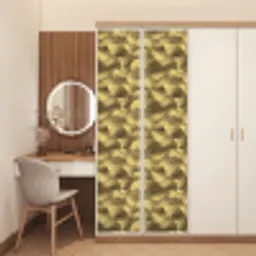 Modern - Cirkel - Goud deurposter klein 289 -sfeer3