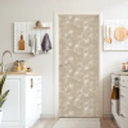 Organisch - Textuur - Beige deurposter klein 289 -sfeer5