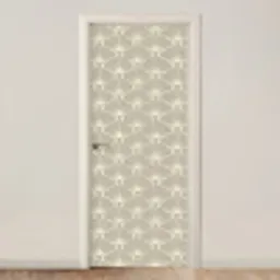 Paneel - Ginkgo - Zand deurposter klein 289 -3d_beige