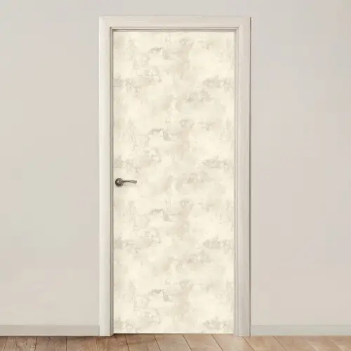 Patroon - Organisch - Beige deurposter klein 289 -3d_beige