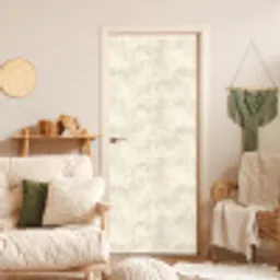 Patroon - Organisch - Beige deurposter klein 289 -sfeer2