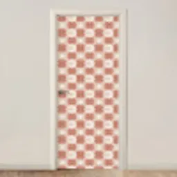 Retro - Klassiek - Roze deurposter klein 289 -3d_beige
