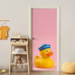 Matroos - Eend - Roze deurposter klein -sfeer4