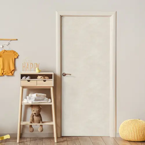 Zandkleurig - Modern - Egaal deurposter klein 289 -sfeer4