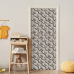 Zand - Schelpenvorm - Grijs deurposter klein 289 -sfeer4